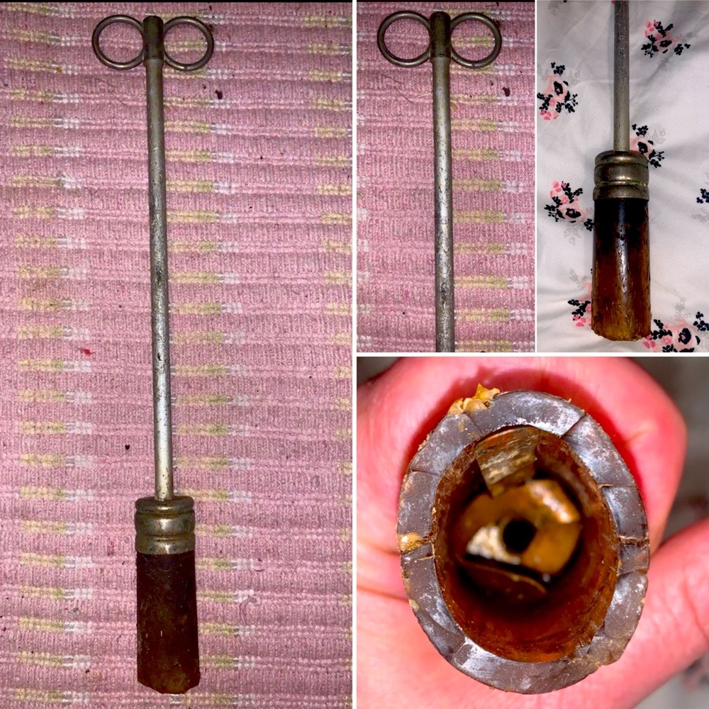 Vintage Livestock Bolus Applicator / Balling Gun farm ranch cattle, sheep horse